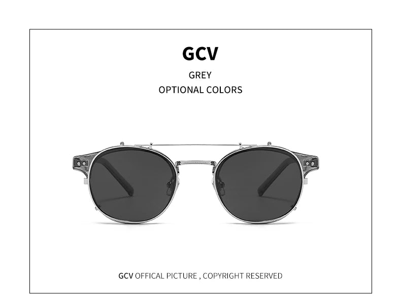 GCV Double Layer Polarized Acetate Sunglasses