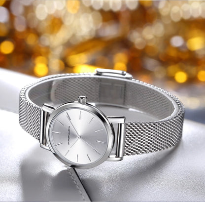Hannah Martin Women 36mm Rose Gold Quartz Watch