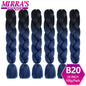 24 Inch Jumbo Braiding Hair Extensions Synthetic Ombre