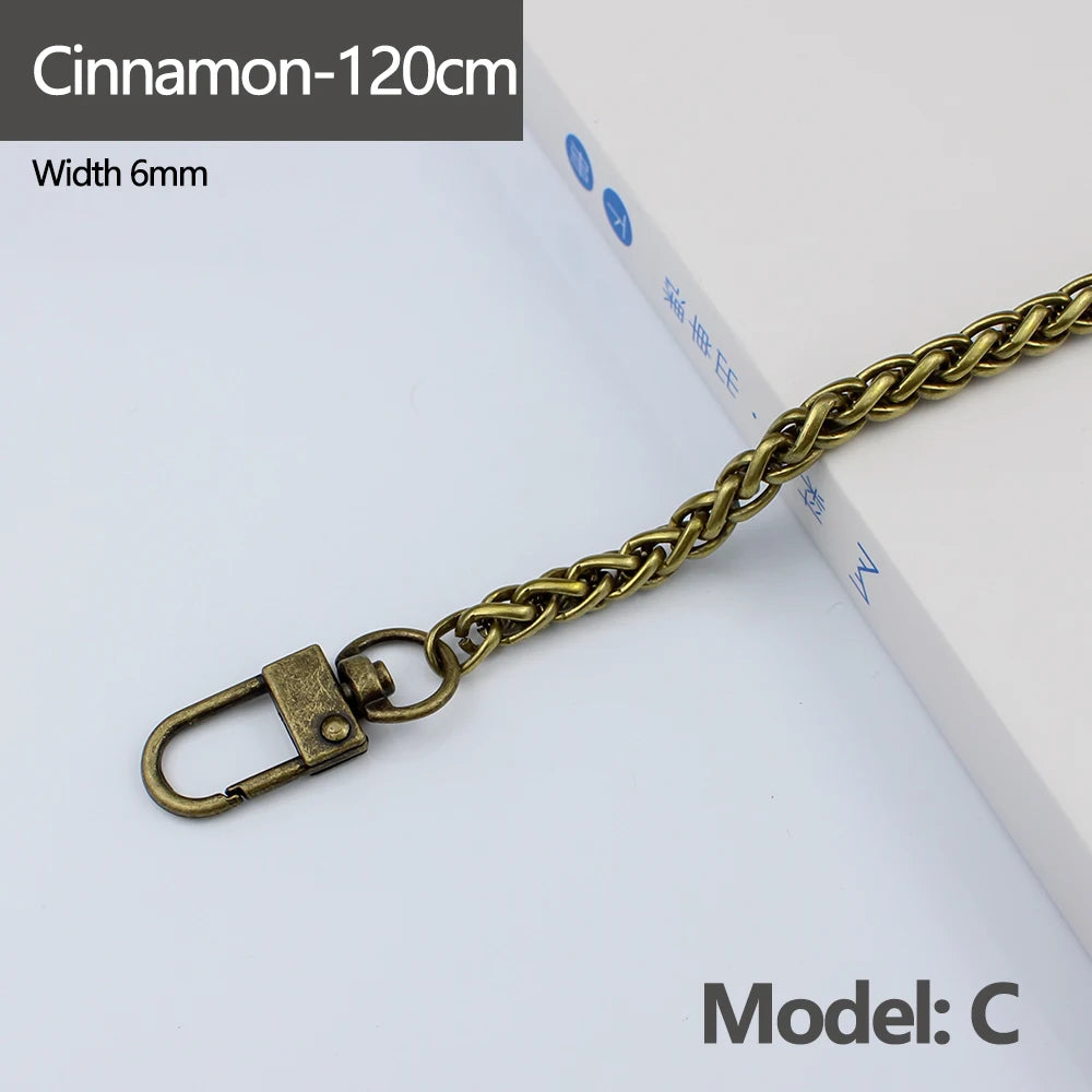 Metal Chain Crossbody Shoulder Strap 100-120CM