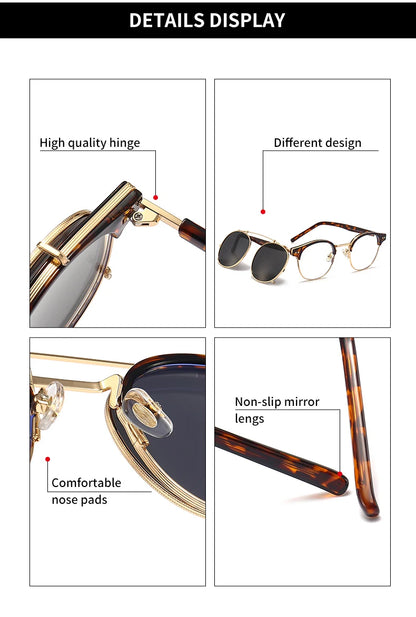 GCV Double Layer Polarized Acetate Sunglasses