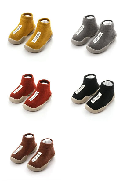Baby Toddler First Walkers Soft Rubber Shoes