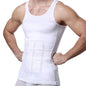 Men's Slimming Vest Body Shaper Corset in Nylon Elastane