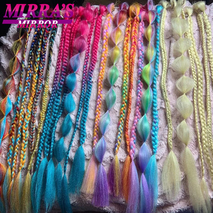 24 Inch Jumbo Braiding Hair Extensions Synthetic Ombre