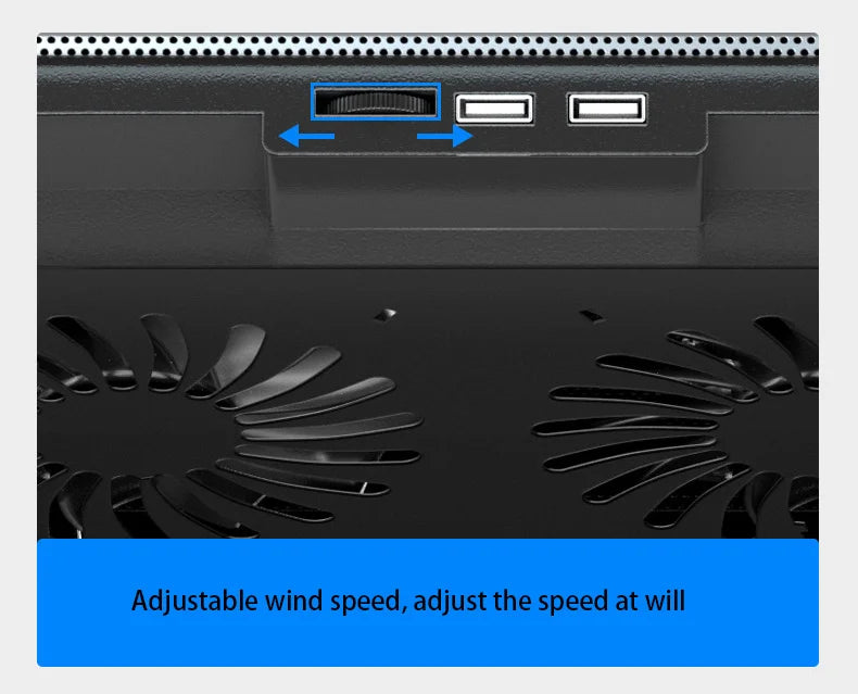 USB Laptop Cooling Pad – 12–16 Inch