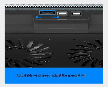 USB Laptop Cooling Pad – 12–16 Inch