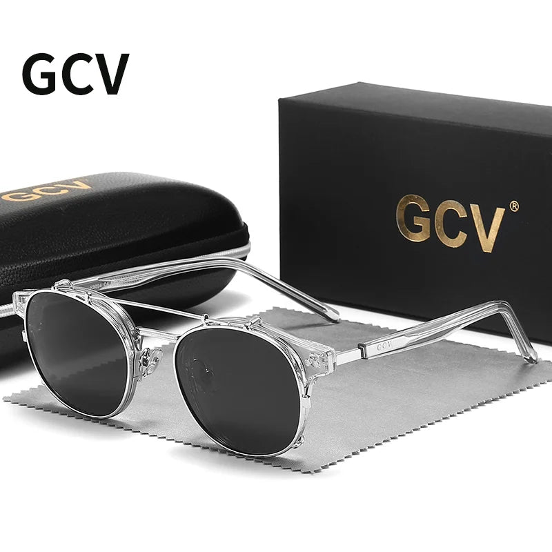 GCV Double Layer Polarized Acetate Sunglasses