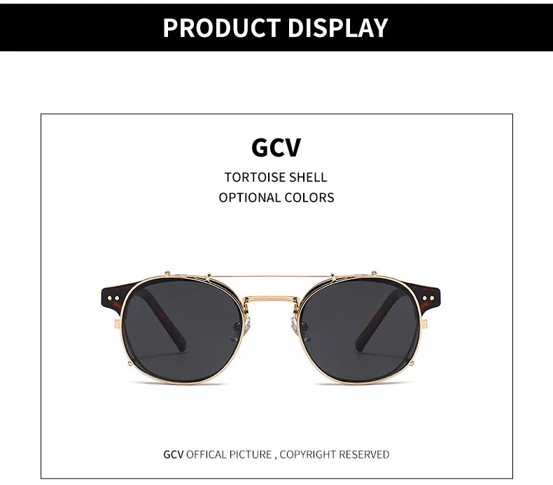 GCV Double Layer Polarized Acetate Sunglasses