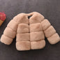 Faux Fur Winter Coat for Girls