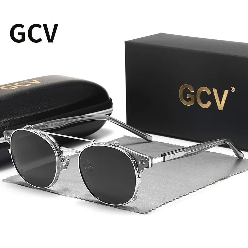 GCV Double Layer Polarized Acetate Sunglasses