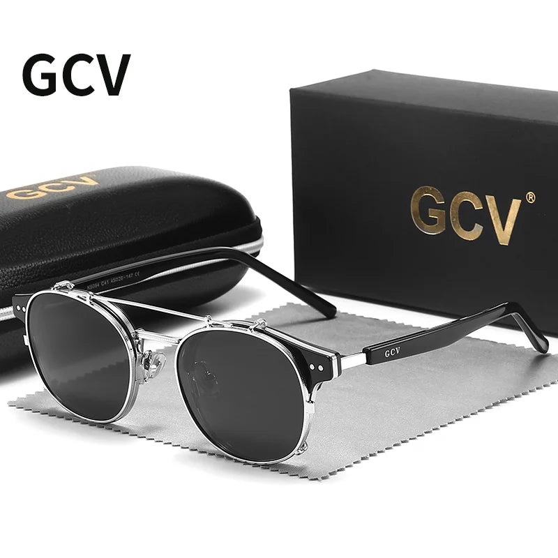 GCV Double Layer Polarized Acetate Sunglasses