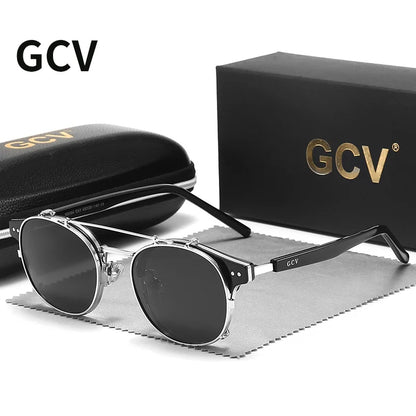 GCV Double Layer Polarized Acetate Sunglasses