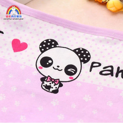 Girls Cartoon Cotton Underwear Briefs Size 2T-10T