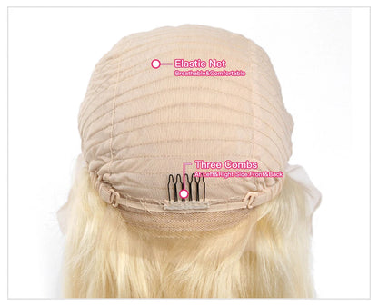 360 Lace Frontal Wig Honey Blonde Body Wave Human Hair