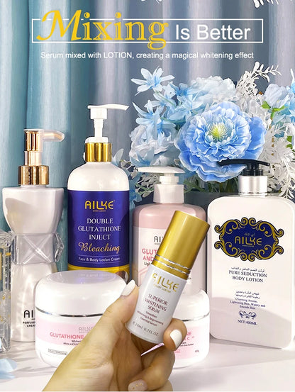 AILKE Vitamin C & Glutathione Skincare Set