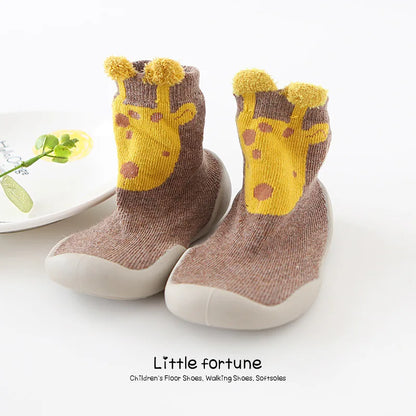 Baby Toddler First Walkers Soft Rubber Shoes