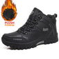 Men's Waterproof Leather Snow Boots Size 39-47