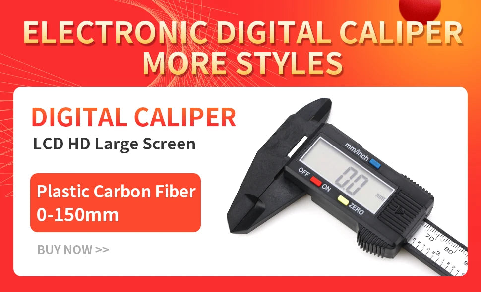 Digital Caliper Stainless Steel Thickness Gauge