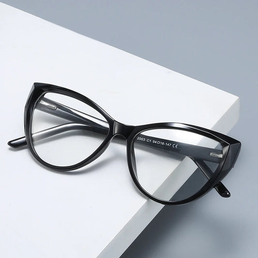 Cat Eye Plastic Glasses Frame for Women