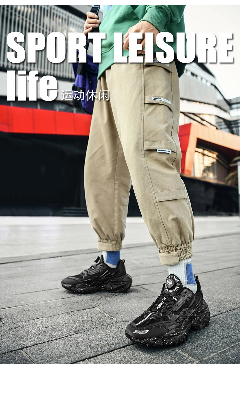 Men's Casual Lace-Free Sneakers in FLYKNIT