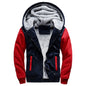 Men's Camouflage Winter Jacket Fleece Long Sleeve Coat