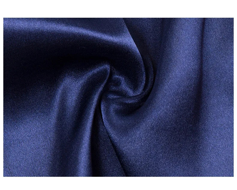 Long Sleeveless Satin Silk Nightgown for Women