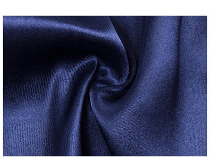Long Sleeveless Satin Silk Nightgown for Women