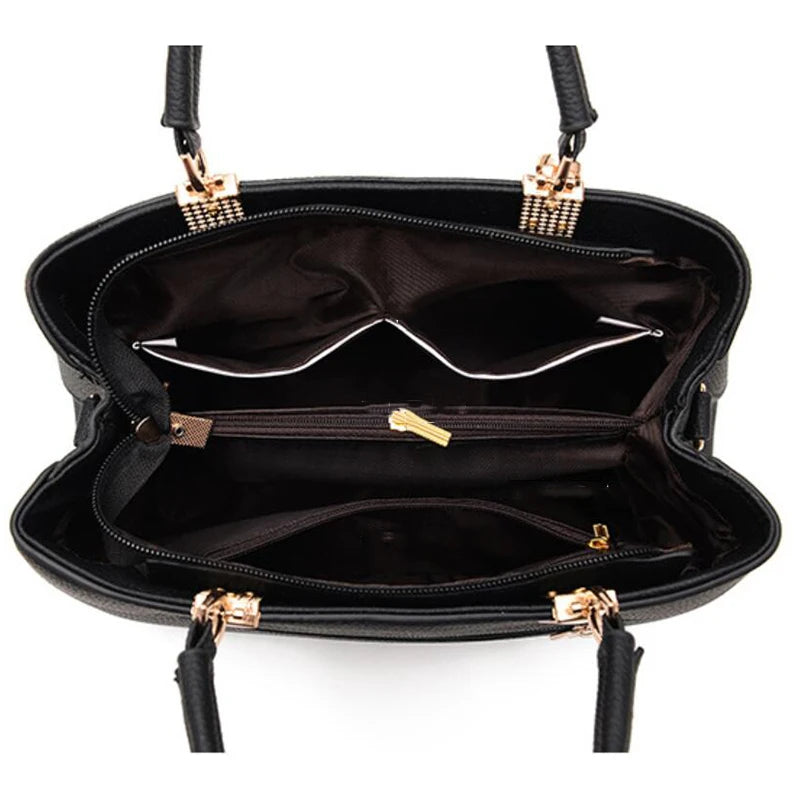 Elegant Plum Bowknot Crossbody Bag for Women