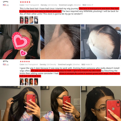 Hd Lace Frontal Wig 30 Inch Bone Straight Human Hair