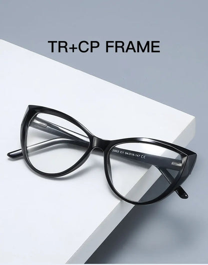 Cat Eye Plastic Glasses Frame for Women