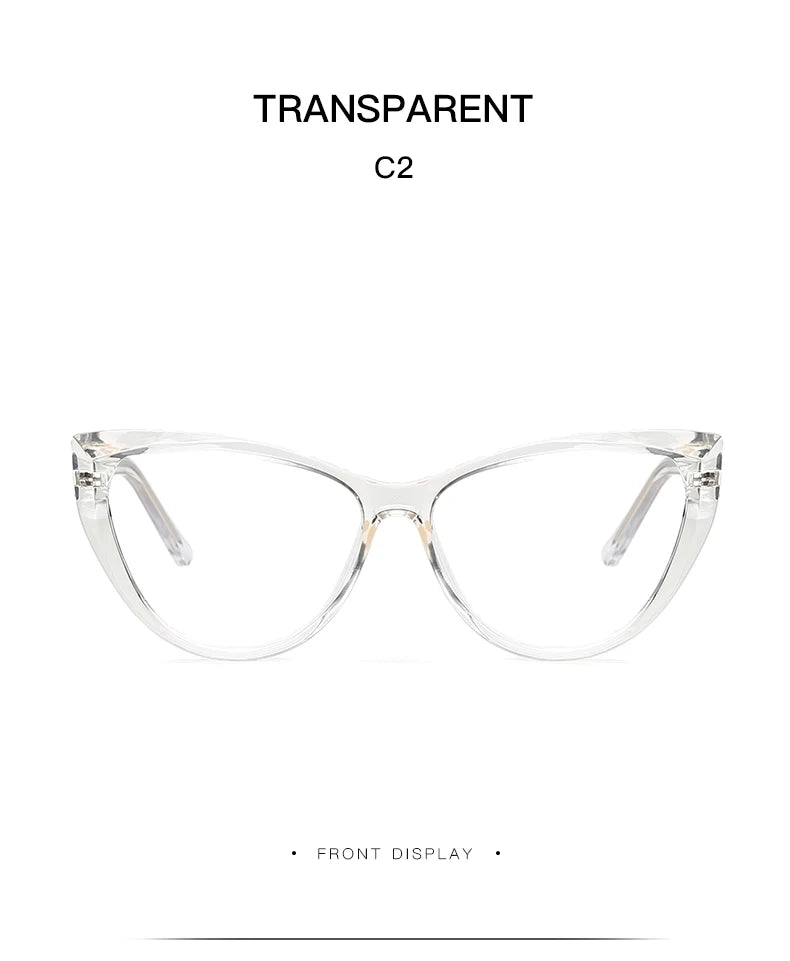 Cat Eye Plastic Glasses Frame for Women
