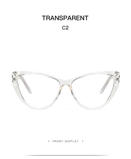 Cat Eye Plastic Glasses Frame for Women
