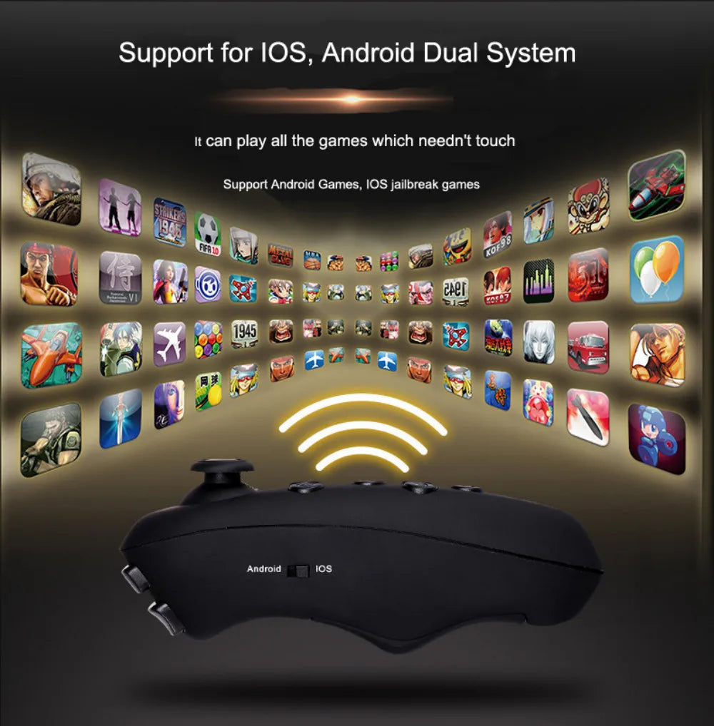 3D Virtual Reality Glasses for Smartphones with Real Lenses