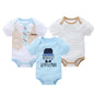 Kavkas Baby Boy Cotton Bodysuit Summer Overalls