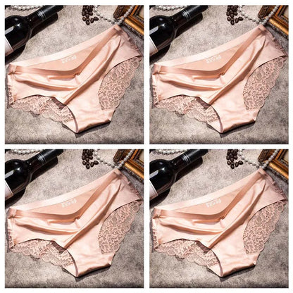 Lace Briefs Women Seamless Comfort Underwear Plus Size