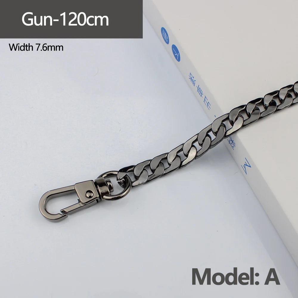 Metal Chain Crossbody Shoulder Strap 100-120CM