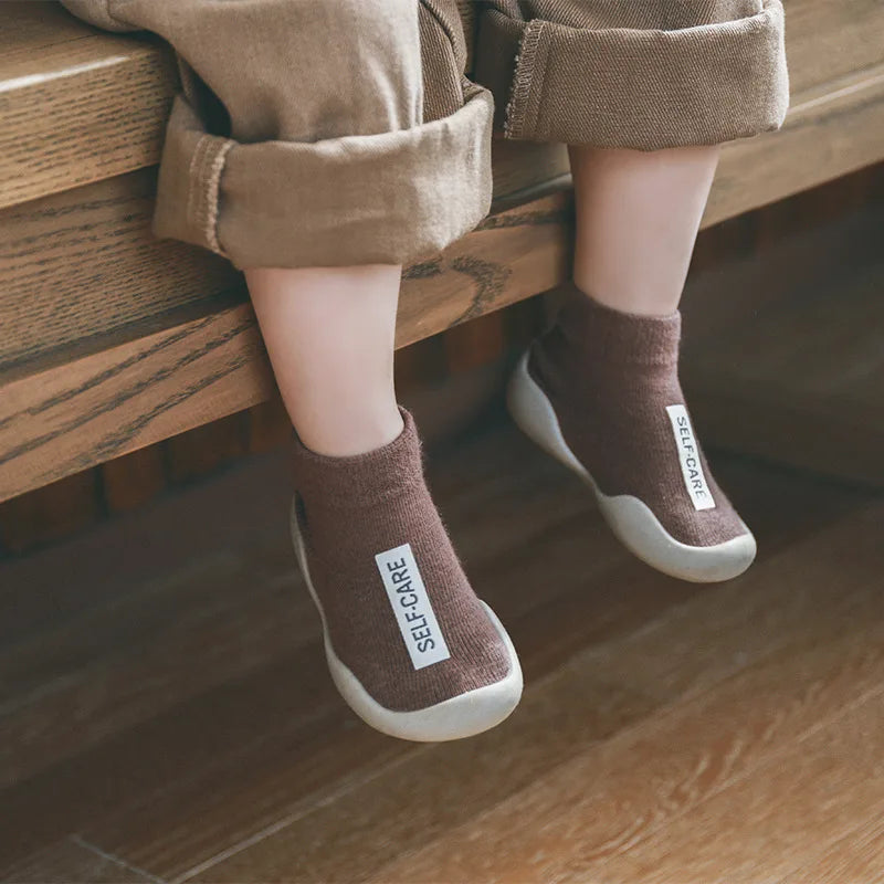 Baby Toddler First Walkers Soft Rubber Shoes