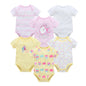 Kavkas Baby Boy Cotton Bodysuit Summer Overalls