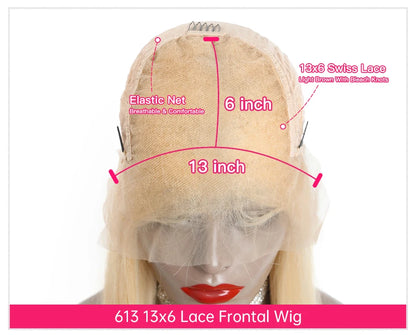 360 Lace Frontal Wig Honey Blonde Body Wave Human Hair
