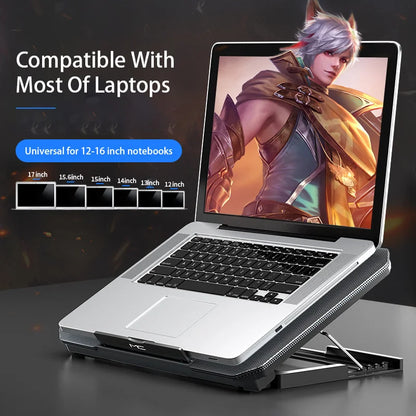 USB Laptop Cooling Pad – 12–16 Inch