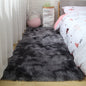 Pink Fluffy Polyester Carpet for Children's Room
