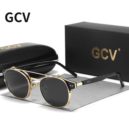 GCV Double Layer Polarized Acetate Sunglasses
