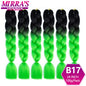 24 Inch Jumbo Braiding Hair Extensions Synthetic Ombre