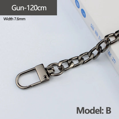 Metal Chain Crossbody Shoulder Strap 100-120CM