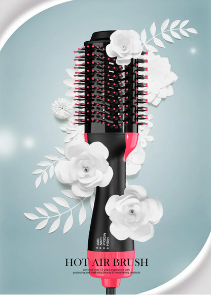 LISAPRO 3 In 1 Hot Air Brush Hair Dryer and Volumizer