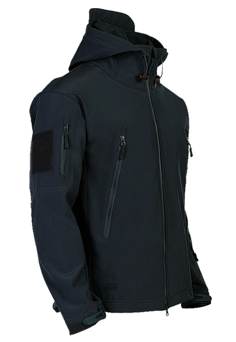Military Shark Skin Soft Shell Jacket Men Tactical Waterproof