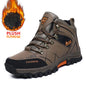 Men's Waterproof Leather Snow Boots Size 39-47