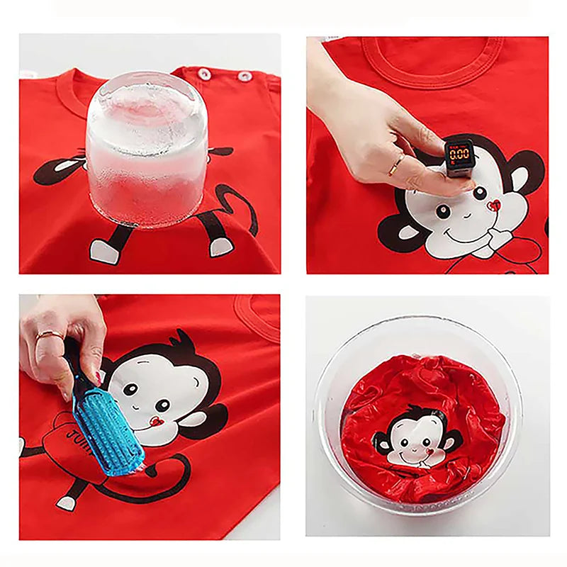 Kids Cotton Cartoon T-Shirt and Shorts Set