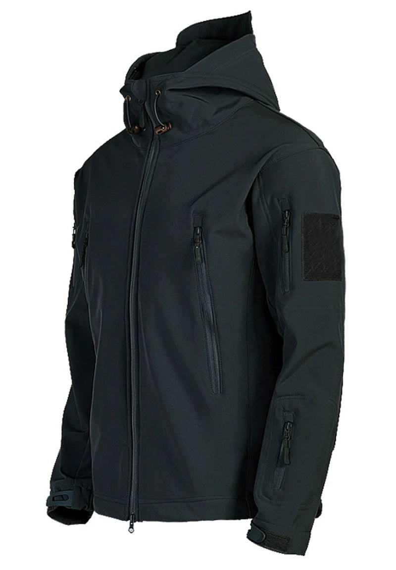 Military Shark Skin Soft Shell Jacket Men Tactical Waterproof