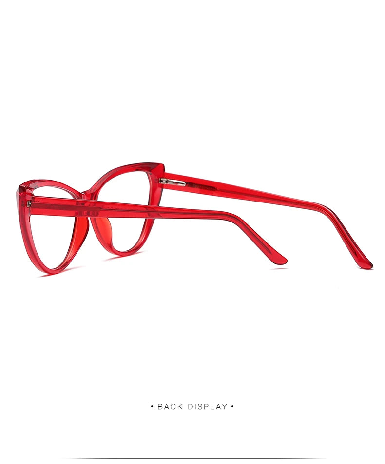 Cat Eye Plastic Glasses Frame for Women